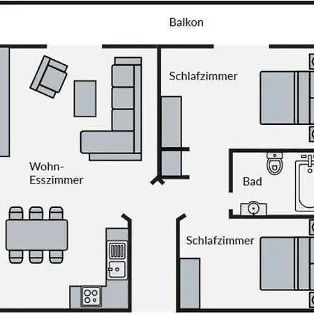 Apartment Inselparadies Sandbank *